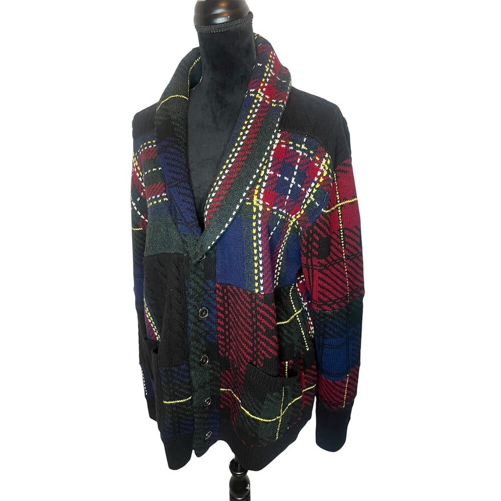 NWOT Vineyard Vines Cardigan Sweater Jacket Men's 100% Extra Fine Merino Wool - Picture 4 of 7